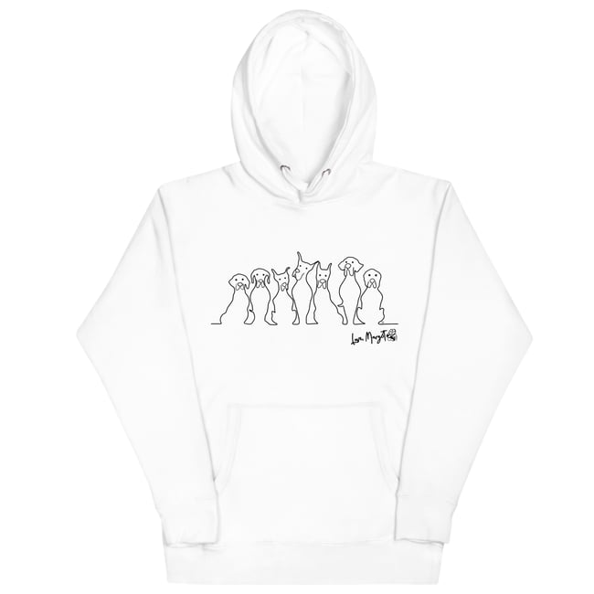 Dogs in a Row | Great Dane and Friends 