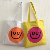 Image 1 of "SMILEY" tote bag