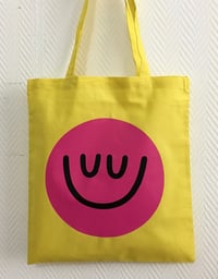 Image 2 of "SMILEY" tote bag