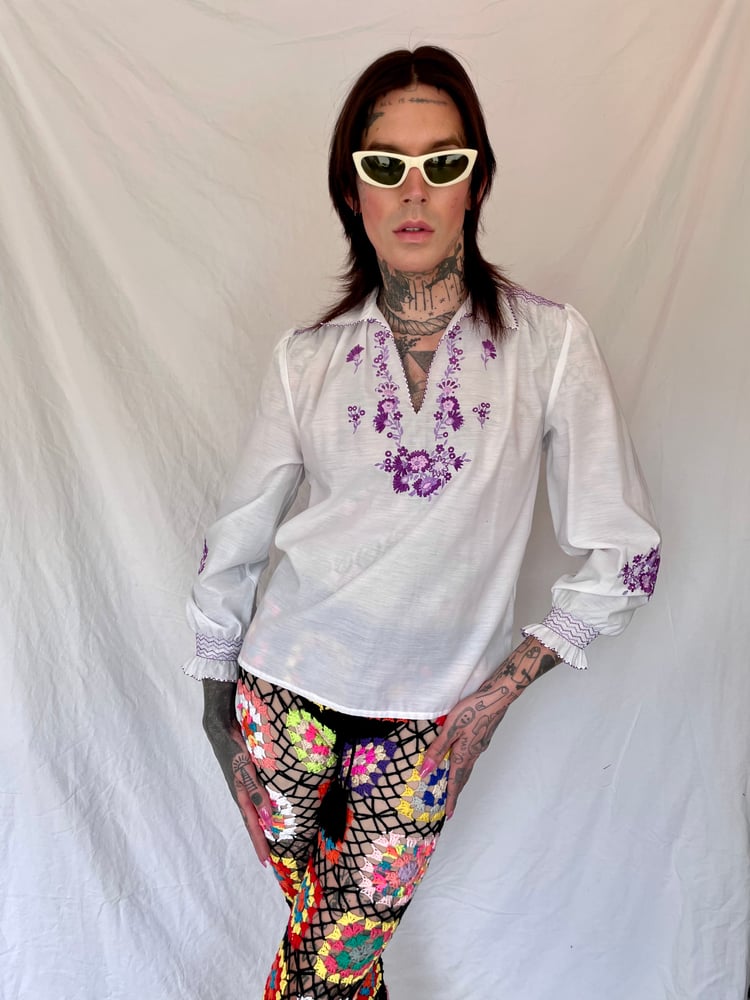 Image of New Age Peasant Top 
