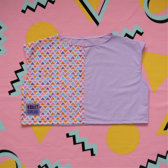 Image of Sherbet Dip  REWORK Crop Top