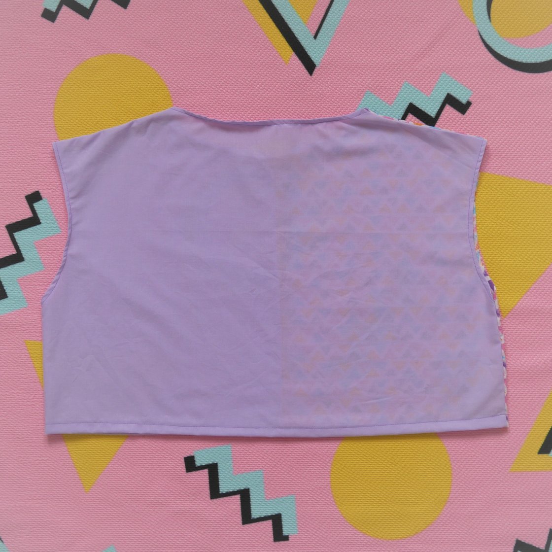 Image of Sherbet Dip  REWORK Crop Top