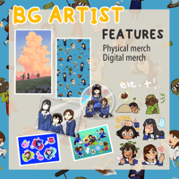 BG ARTIST - merch only bundle