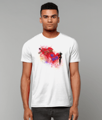 OKF All Love No Hate T-Shirt Colour - Adult Unisex