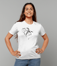 OKF All Love No Hate T-Shirt B&W - Adult Unisex
