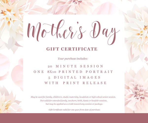 Image of Mother's Day Gift Certificate
