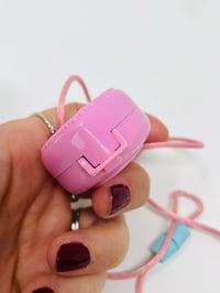 Image 4 of Polly Pocket vintage médaillon coeur rose complet