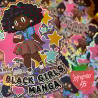 Image 2 of Blerdy Girl Stickers! 