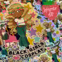Image 4 of Blerdy Girl Stickers! 