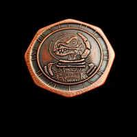 Image 1 of Dinosaucer Octagon Coin
