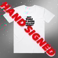 “NWIDABR” WHITE SIGNED