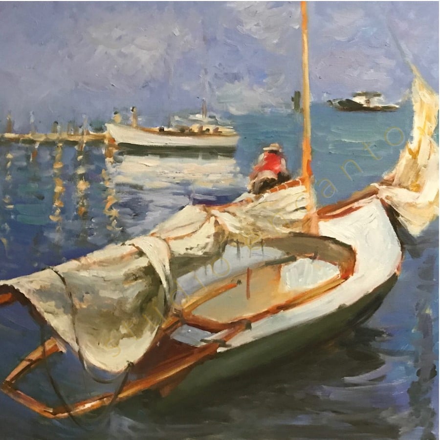 Image of Annapolis Ready to Sail by Violetta Chandler