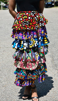 Image 2 of Boujee (Ankara Skirt)
