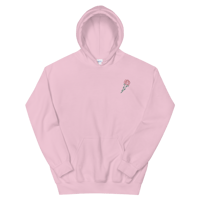 Image 3 of Embroidered Rose Hoodie