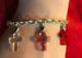 Image of Cross your heart charm bracelet 