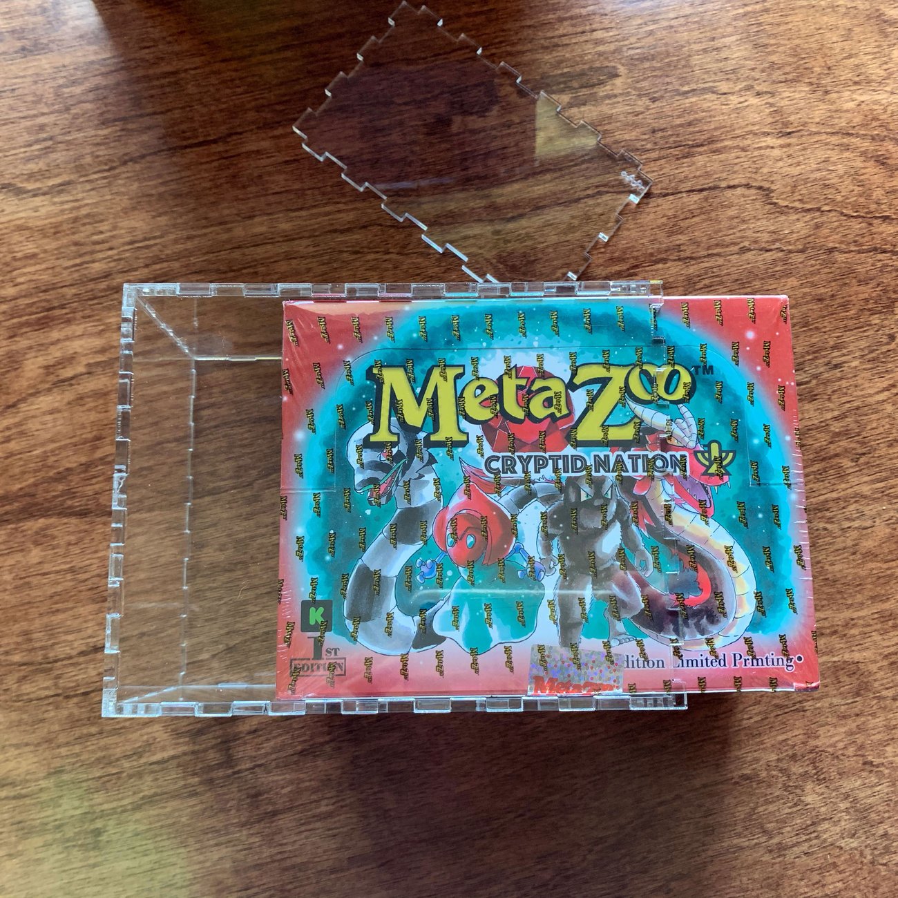 MetaZoo Kickstarter Edition Booster Box Display Case Laser Snake Emporium