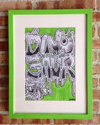 Image 2 of Dinosaur JR Original (with frame)