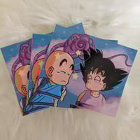 GOKU & KRILLIN stickers