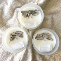 Image 1 of Selenite Crystal Infused Candle
