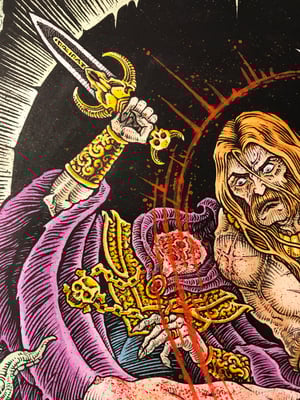 Image of “Smite the Invoker” print by Eli Wood