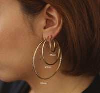 Image 3 of Plated Hoops 