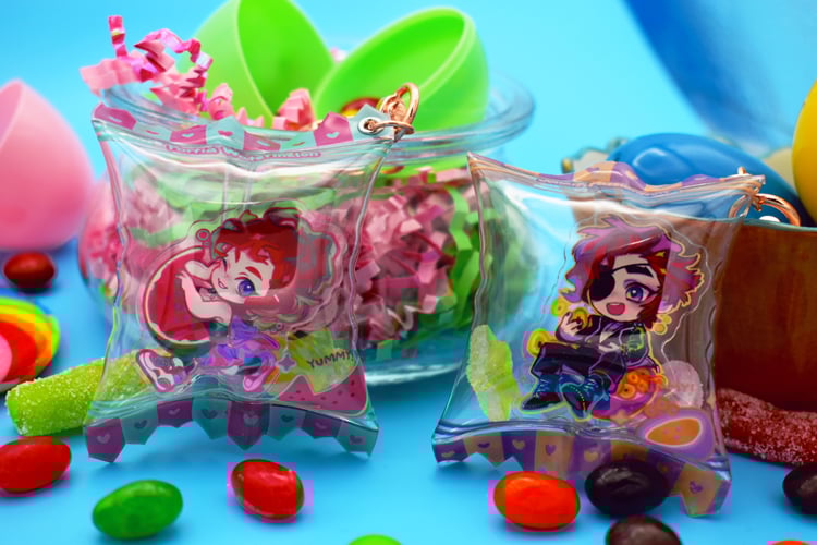 Image of The Arcana ✦ Candy Bag Acrylic Charms