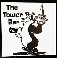 Dave Warshaw Designed Tower Hamms Bear Sticker 3" x 3"