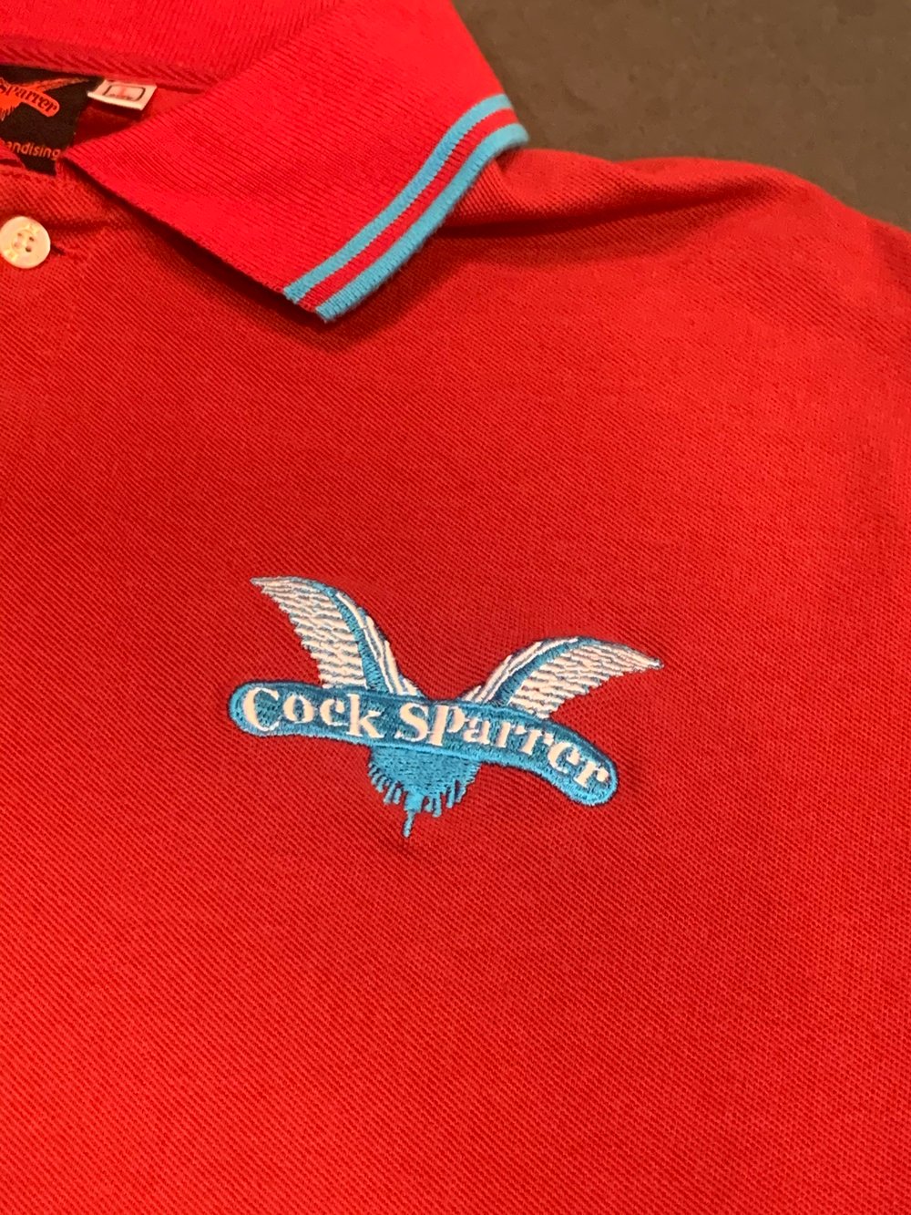 Cocksparrer Official Collared Polo / Fred Perry Style Shirt - Size L