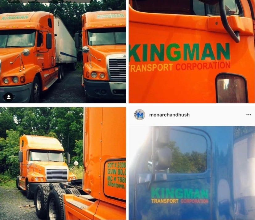 Three Color Truck Lettering Kits