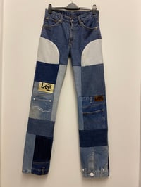 Reworked Levi’s and Lee jeans 