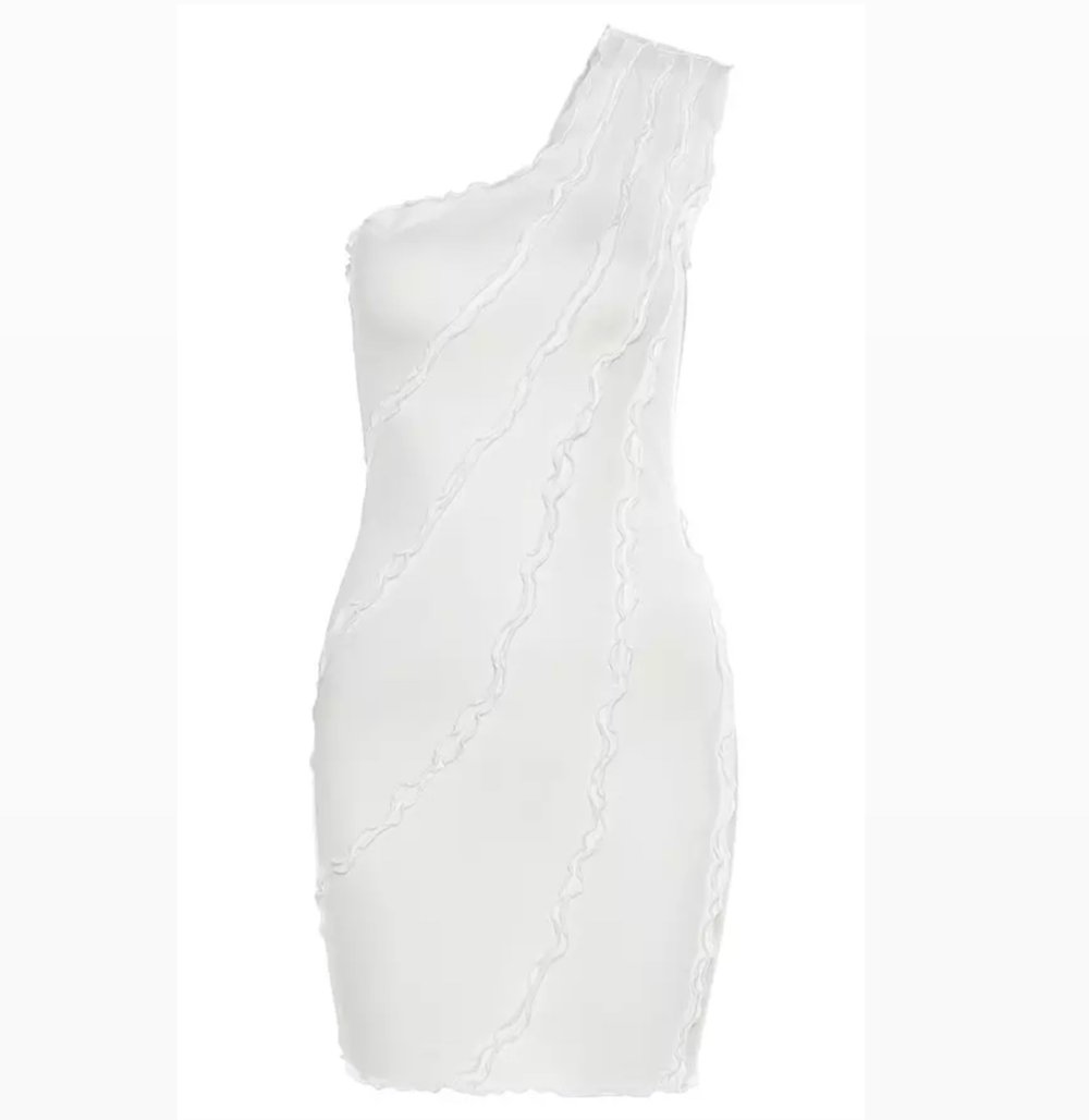 Image of White Detail | Dress