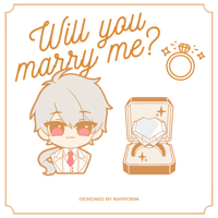 Image 2 of Mystic Messenger Wedding Pin