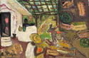 20th C Swedish School ‘Spanish Farmyard’