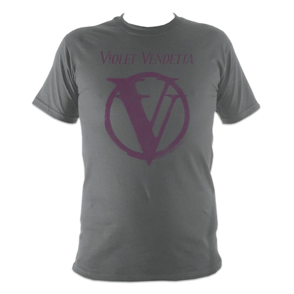 Image of VV Lightning Logo Tee (Charcoal)
