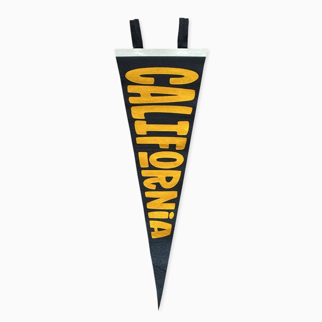 California 9x27 Pennant