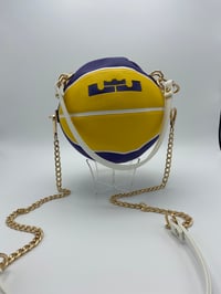 Image 4 of SMALL LAKERS BALLBAG
