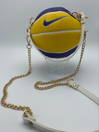 Image 3 of SMALL LAKERS BALLBAG