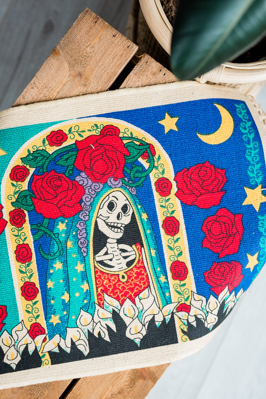 Image of Rose - Day Of The Dead Placemat 