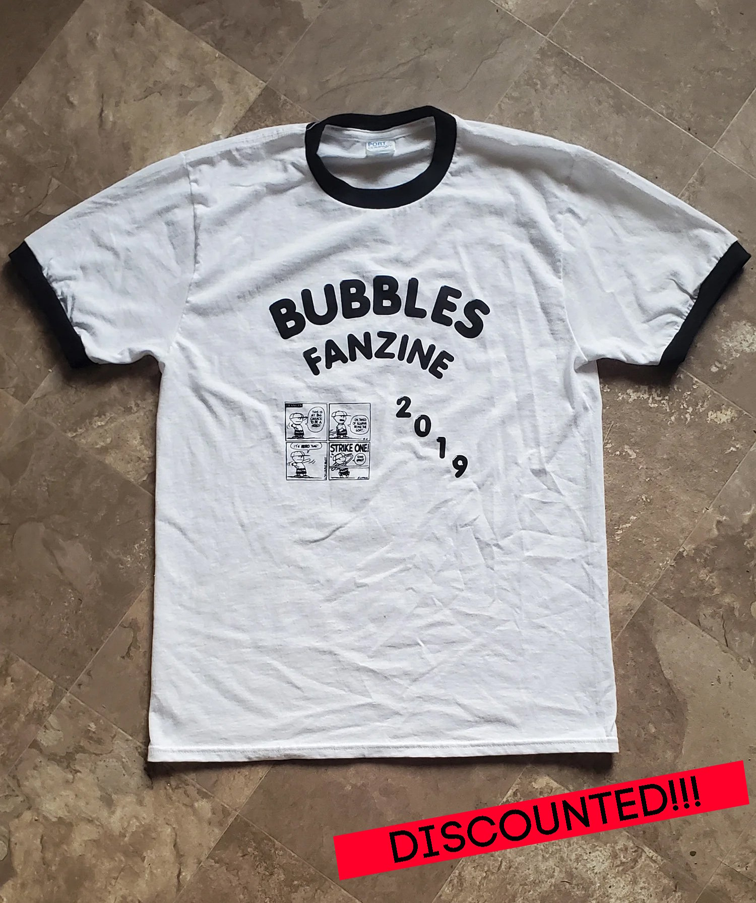 Image of Bubbles Fanzine Shirt