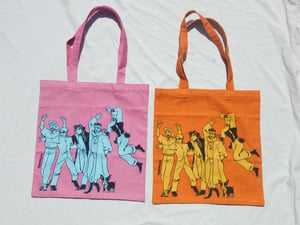 COLORED JOJO TOTES