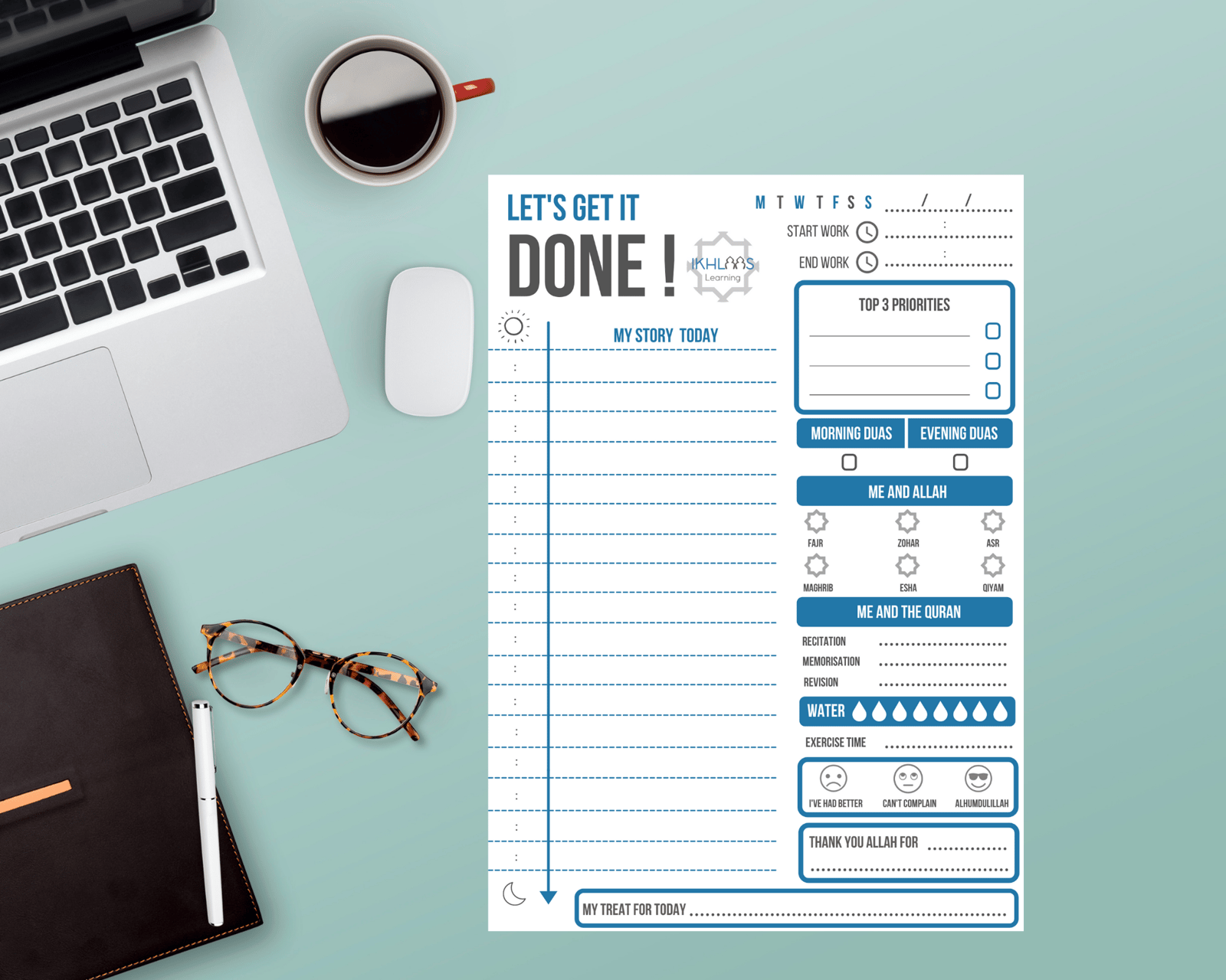 get it done planner printable