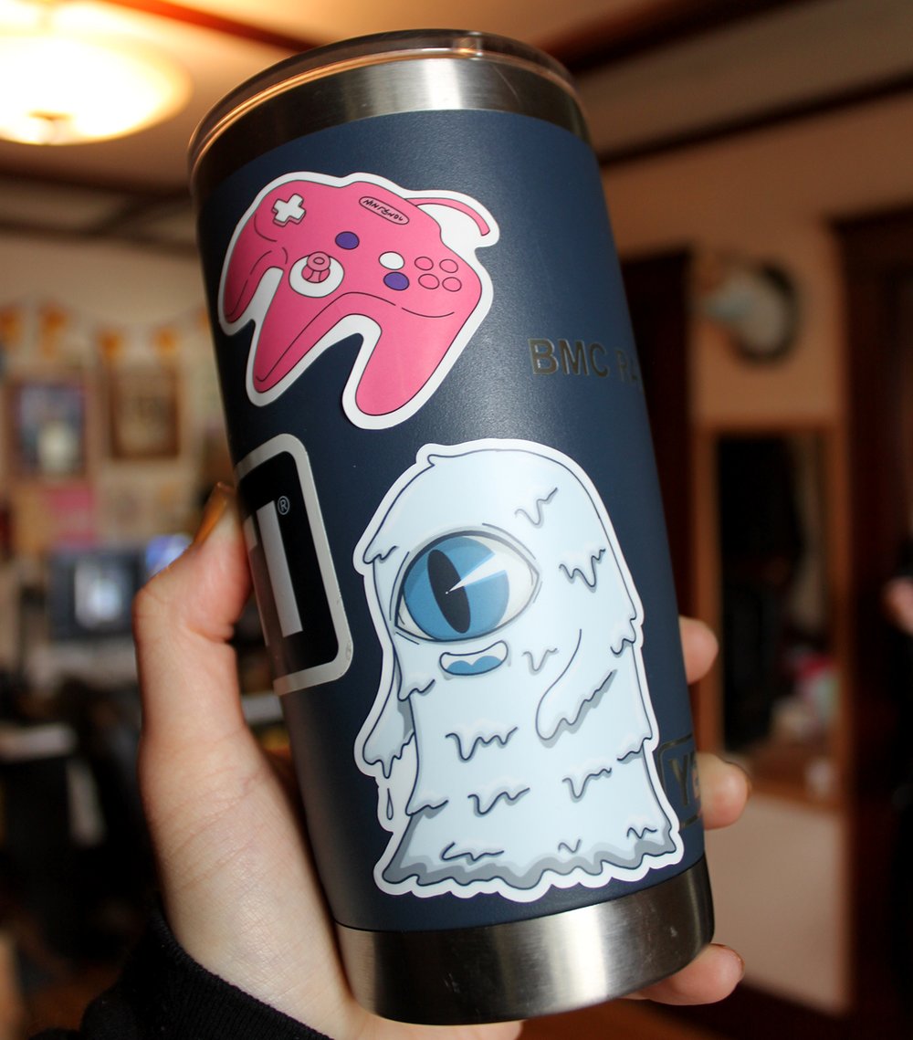 Slime Guy Stickers