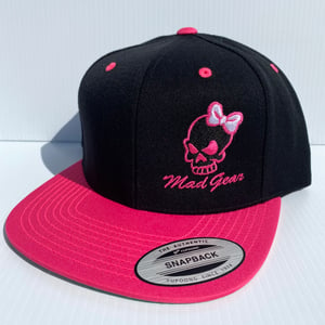 Image of Skull w/ Bow - SnapBack