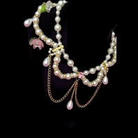 Image 2 of Princess Faux Pearl Necklace 