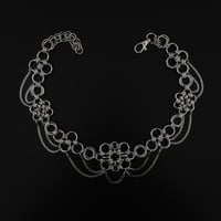 Image 2 of A Gothic Spring Chainmaille Necklace