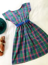 Ready Made Plaid T Dress size 8 with free postage 