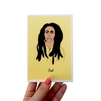 Image 1 of Bob Marley Iconic Figures Card
