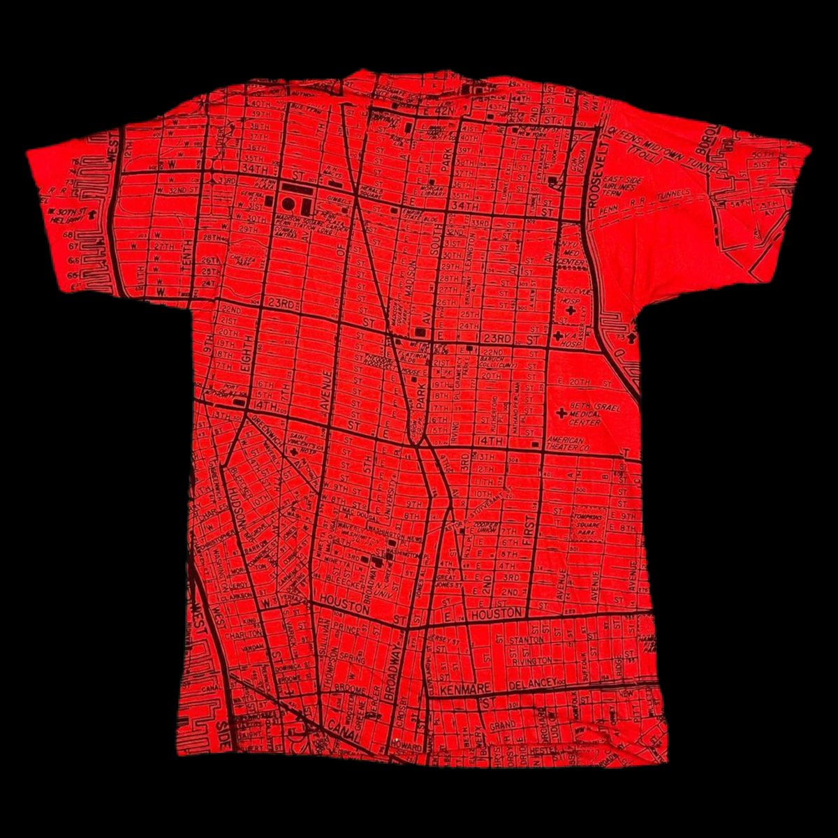 Original RARE Vintage Grateful Dead MSG New York 1991 All Over Print!! - Large