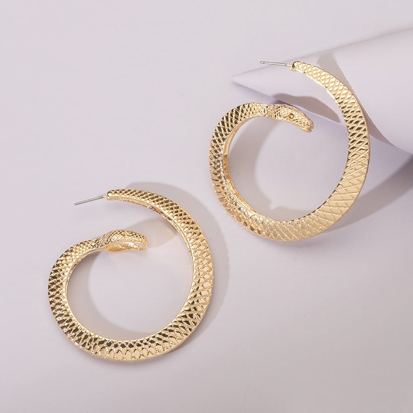 C-Shaped Snake Earrings | OneFlyGirlCo