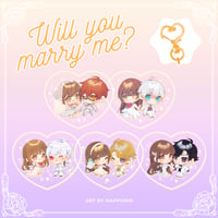 Mystic Messenger Wedding Charm